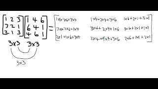 Multiplying 3x3 Matrices