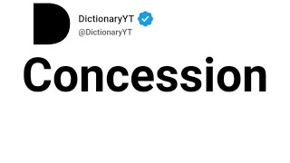 Concesión Sinónimos | Diccionario de sinónimos | Palabras similares