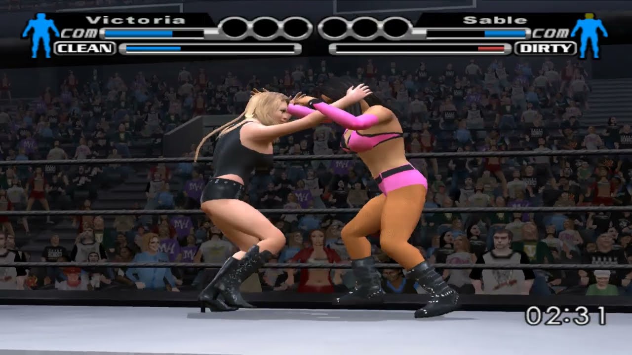 Victoria vs Sable #wwesvr #zuragames #pcsx2 #ppsspp