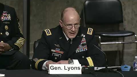 2021 U.S. Transportation Command Senate Armed Services Committee Testimony, Gen. Stephen Lyons