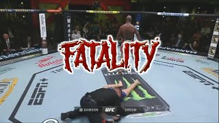 Bobby Green Actually Kills Grant Dawson.
