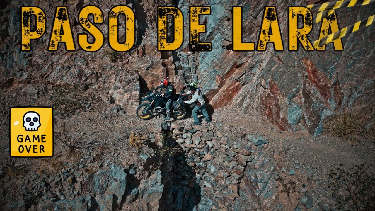 Entre los COLALAOS y el PRECIPICIO | El Paso de Lara nos EXIGE al MÁXIMO 🏍️