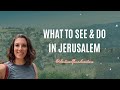 Solo Travel to Jerusalem Holy Sites