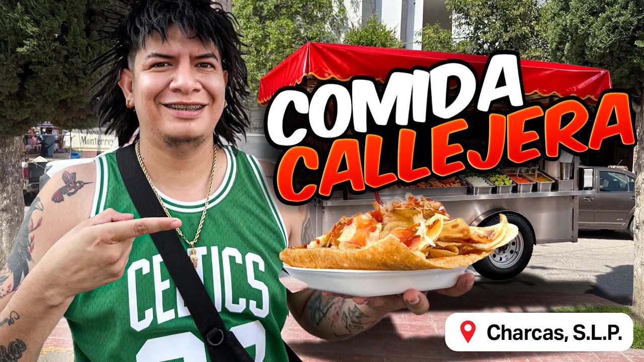 COMIENDO COMIDA CALLEJERA EN CHARCAS S.L.P. - LA GRANJA RIFA