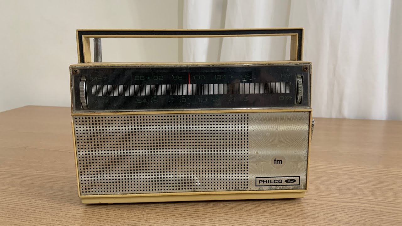 Antigo Rádio PhilcoFord FM Restauração YouTube
