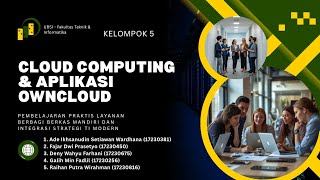 Kelompok 5 | Tugas UAS Cloud Computing