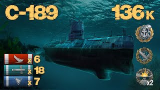 картинка: C-189 - Противники к победе шли, но не дошли [WoWs]