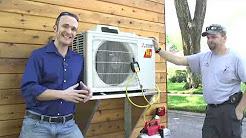 Installing & Testing a Mitsubishi Ductless Mini-Split in a Tiny House