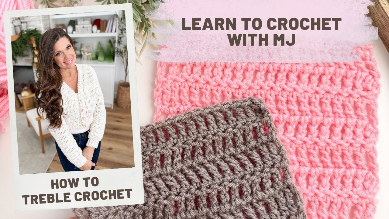 Treble Crochet Stitch Tutorial for Beginners | Learn How to Treble ...