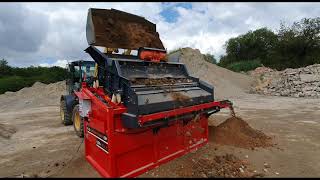 Siebanlage SBS 1520 F3 Fraktionen 0-6 u 7-41 u 42+