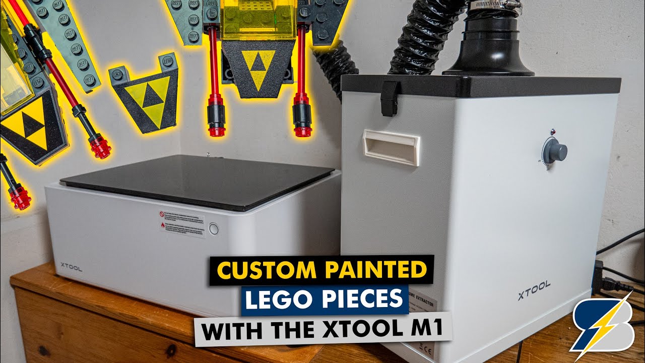 A surprising way to use the xTool M1 laser engraver with LEGO pieces ...