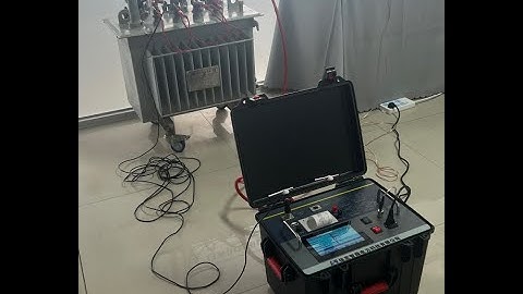 #192-2# Transformer Capacitance & Tan Delta Test Equipment （Reverse Connection Method） #test #zhiwei