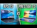 Dell XPS 15 vs MSI Prestige 15 Laptop Comparison - Which Is Better?