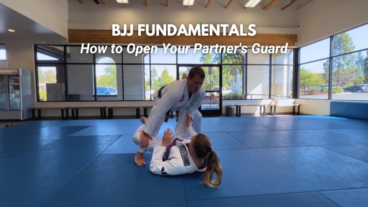 How to Open Your Partner's Closed Guard in Jiu-Jitsu | Easy Techniques ...