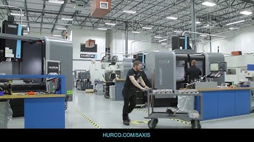 HURCO 5 Axis Machine Series Video