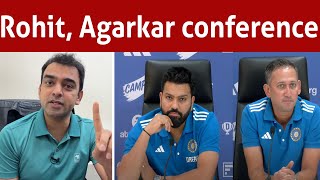 Rohit and Agarkar reply on Rinku removal and Kohli Strike rate