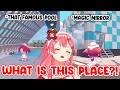 Miko Gets Invited to Sus Places by 45P While Visiting Viewers' Worlds in Pokopia
