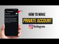 (2026) How to private Instagram account?