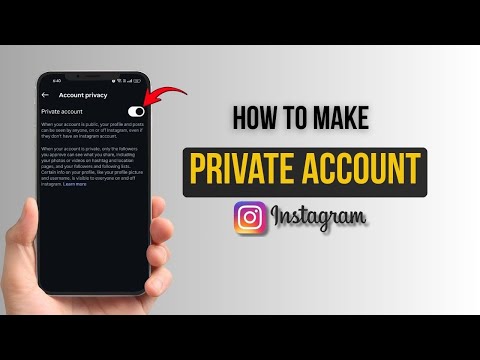 (2026) How to private Instagram account?
