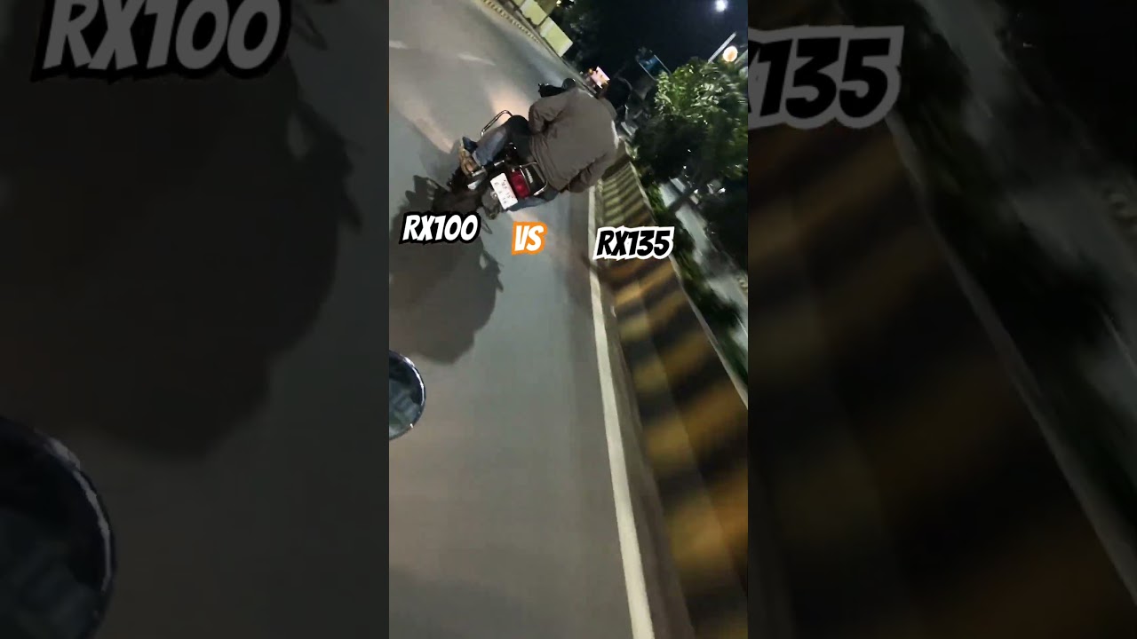 Yamaha rx 100 vs 135 sound 