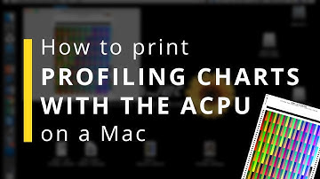 How to Use the ACPU on a Mac to Print a Profiling Chart
