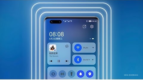 The New harmony Os control Panel