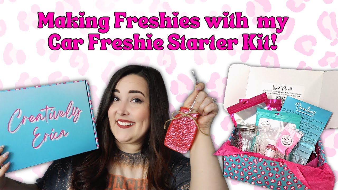 DIY Aromie Freshie Kit- Feather Car Air Freshener