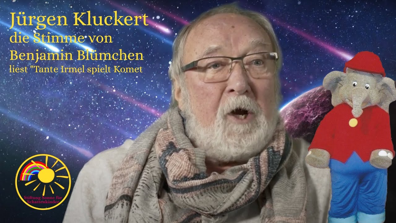 Jürgen Kluckert bekannt als „Benjamin Blümchen“ liest „Tante Irmel spielt