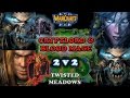 Grubby | Warcraft 3 The Frozen Throne | 2v2 UD-HU v NE-UD - Cryptlord & Blood Mage - Twisted Meadows