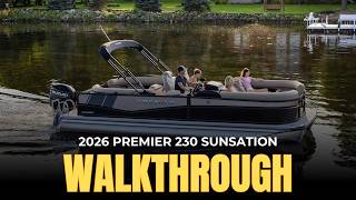 2026 Premier 230 Sunsation RL Tritoon | Walkthrough & Features