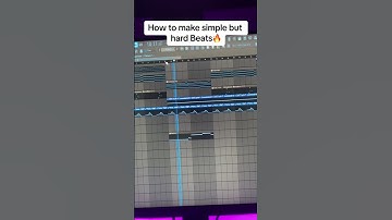 How to make simple but hard Beats!🔥🔥