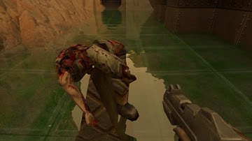 Quake 2 RTX Remaster | Realistic water reflections
