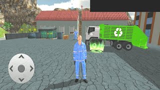 Offroad Garbage Truck 3D - Truck Driving Game - Android Gameplay screenshot 5