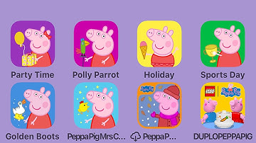 Peppa Pig "Party Time" - English Mobile Game Episode for iOS, Android - Gameplay & Walkthrough