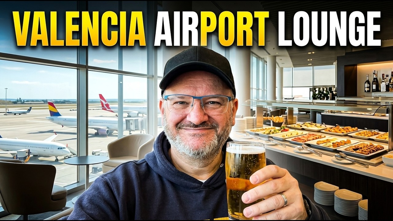 Valencia Airport VIP Joan Olivert Lounge Walkthrough Tour