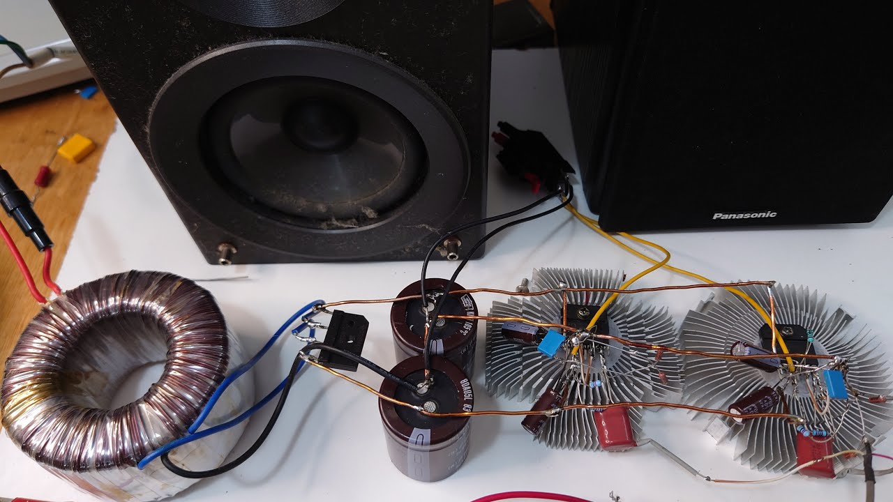 How to Make Amplifier with the LM3886 Chip