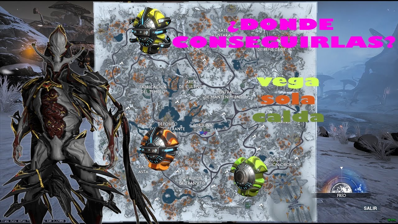 Warframe | Donde farmear toroide sola Vega y calda | (PC-XboxOne-Ps4