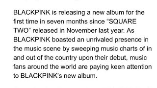 Blackpink comeback with new album [News]