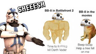 STAR WARS BATTLEFRONT 2 MEMES ARE HILARIOUS! - Reacting To Battlefront 2 Memes! (Battlefront 2)