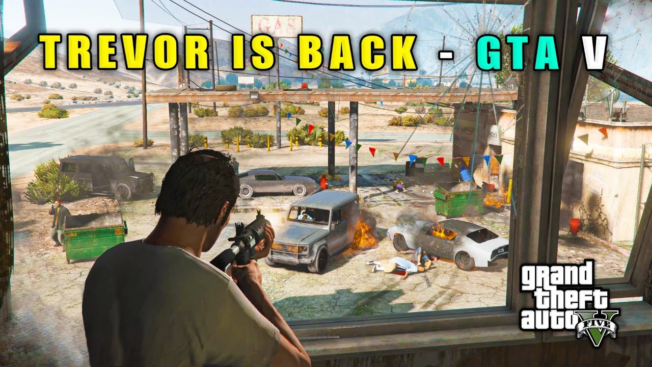 Trevor is Back | GTA V - Gameplay | RTA Playz - YouTube