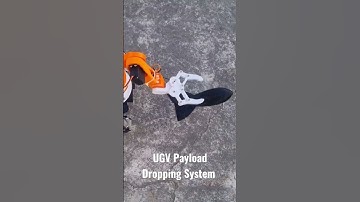 UGV Payload Dropping System - #drone #autonomousflight #helicopter #droning #microdrone #dprinting