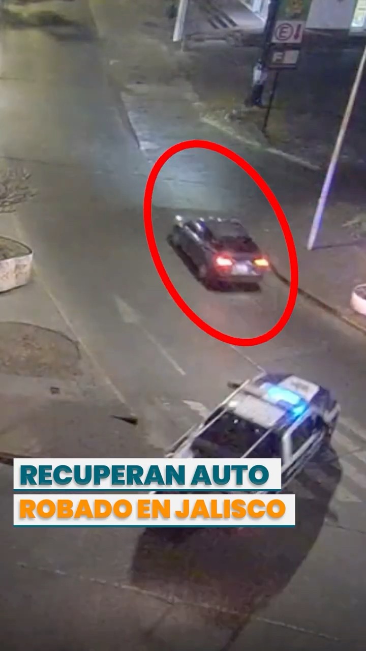 Cámaras de Jalisco detectan autos robados en minutos