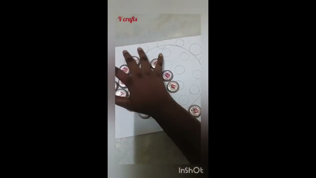 soda cap art by v crafts 