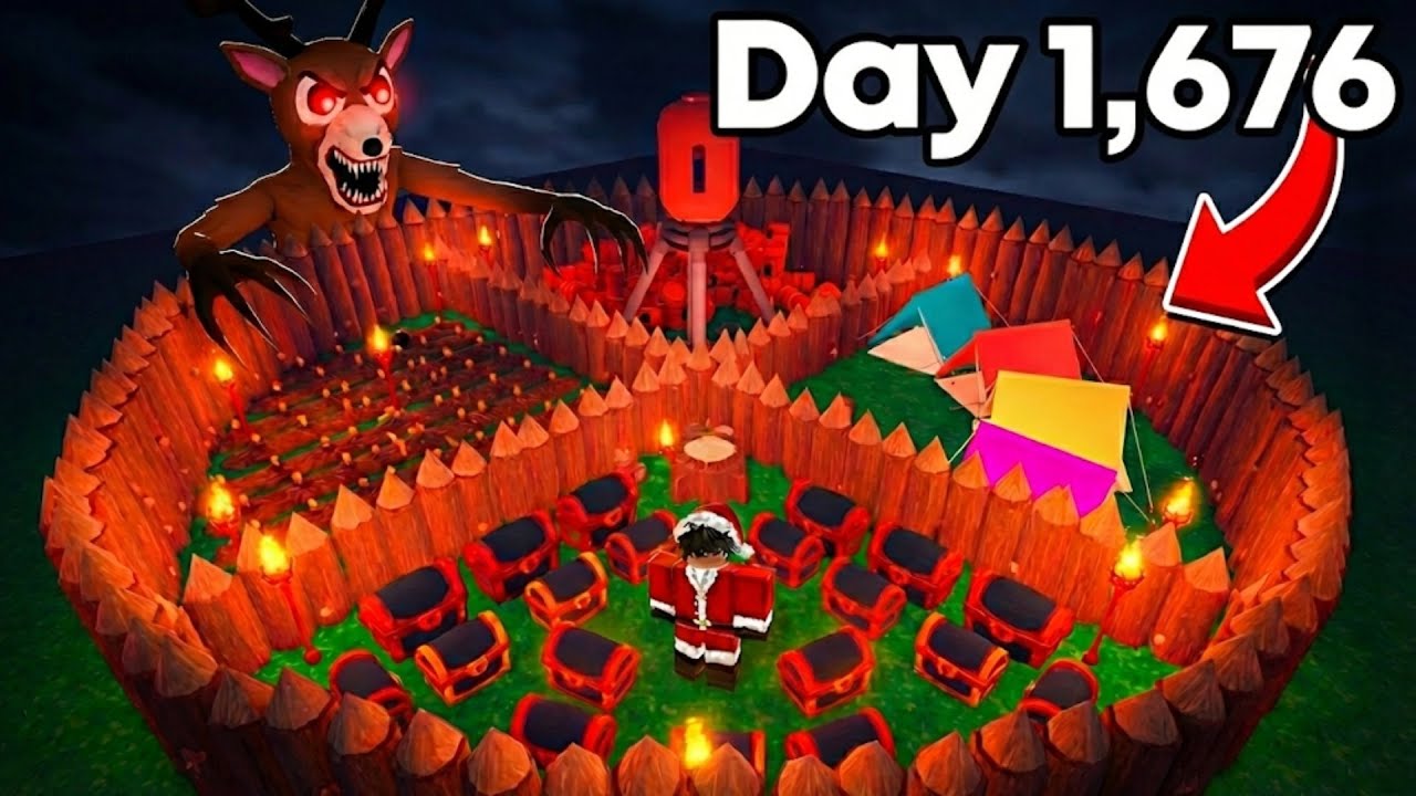 I Built The ULTIMATE SAFEST BASE In 99 Nights in the Forest Roblox