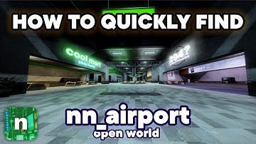 How to find nn_airport QUICKLY! | nico