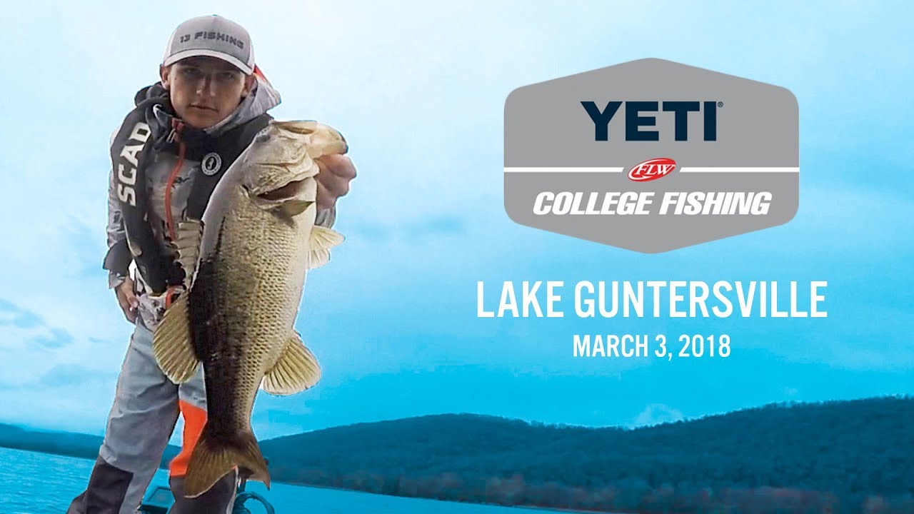 bass fishing at night 2018 College Fishing | FLW Lake Guntersville Tournament