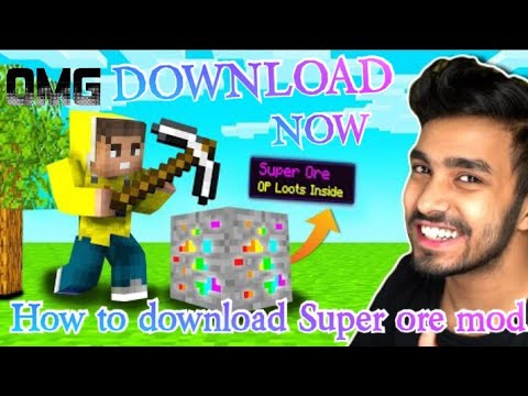 Op Ores Mod In Minecraft Download | how to download ores drop op items mod for minecraft pe | By Avi