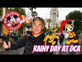 Rainy day at DCA | New Pin Trading Game | Food &amp; Wine Festival 2023