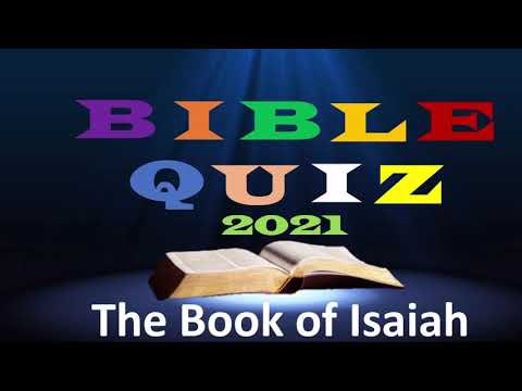 BIBLE QUIZ: Prophet Isaiah - YouTube