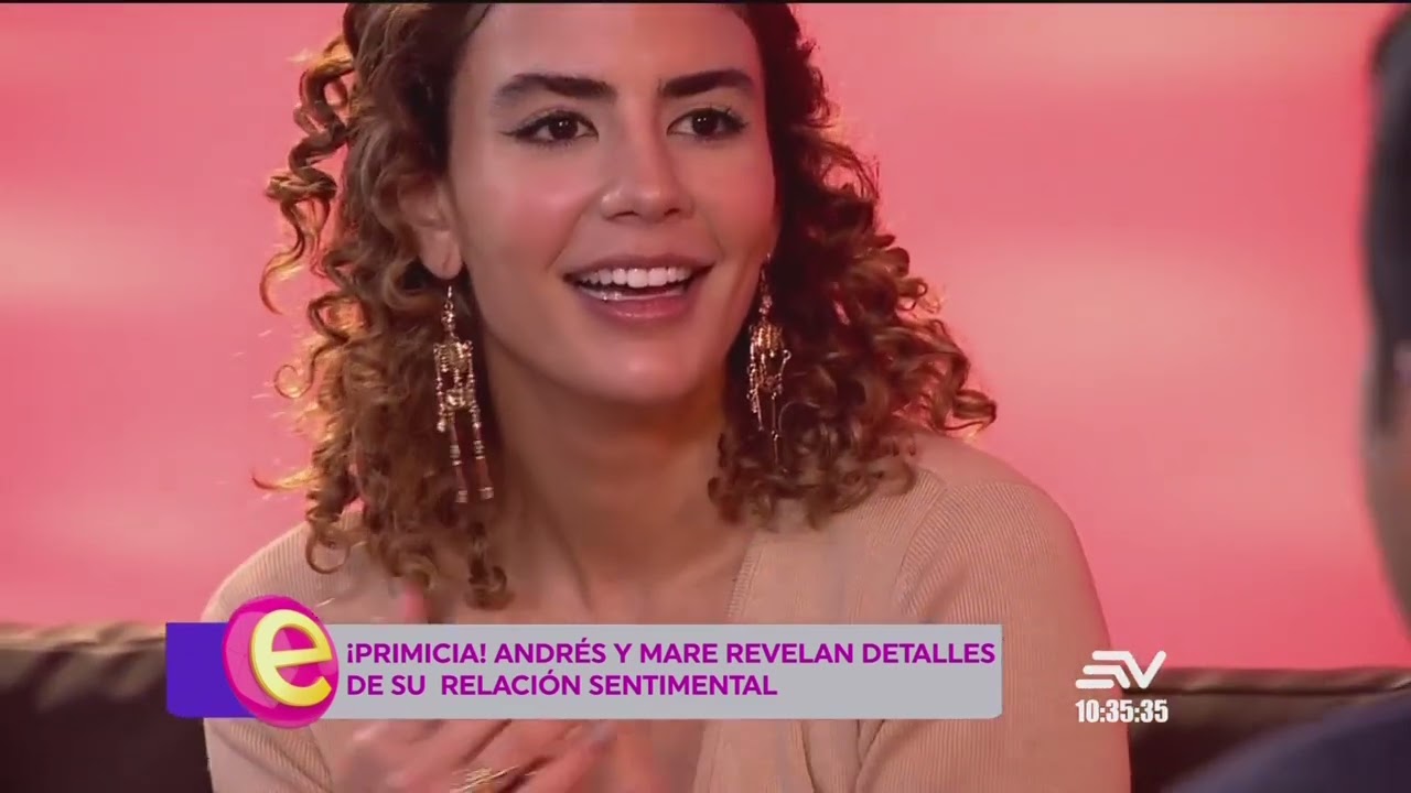 PRIMICIA: Mare Cevallos y Andrés Salvatierra hablan de su amor